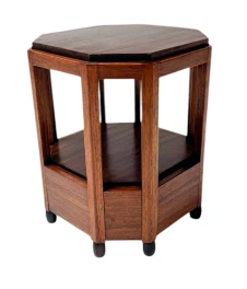 Art Deco Amsterdamse School Side Table, 1920s